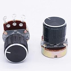 TWTADE / 3pcs Wh138 100k ohm Potentiometer Single