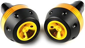 Motorcycle Left and Right CNC Aluminium Frame Sliders Anti Crash protector For Suzuki GSXR600 GSXR750 GSXR1000 GSXR1300 (Gold)