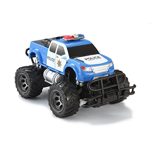 Joyin Toy RC Remote Control Police Car Monster Truck Radio Control Kids
