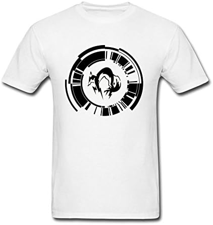 IIOPLO Men's Metal Gear Solid Games T-shirt White M