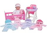 JC Toys La Baby Doll Set