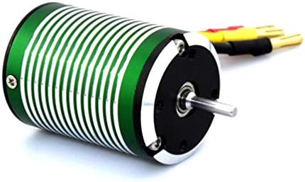 X-TEAM XTI-3650 3900KV 3.175mm Brushless Sensorless Motor for 1/10 Trial On-road Buggy Drift RC Car/400-600mm RC Boat Ship - Green