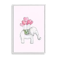 Framed Canvas Wall Art Cartoon Children's Room Canvas Prints Home Artwork Decoration for Living Room,Bedroom - 16x24 inches