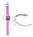 Kids Girls Sports Digital Water Resistant LED Eye Wrist Watches with Back Light, Alarm, Stopwatch, Chronograph, Chime, Calendar, Date and Day, 12/24 Hours Pink