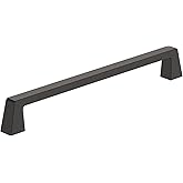 Amerock BP55282BBR | Black Bronze Cabinet Pull | 8 in (203 mm) Center-to-Center Cabinet Handle | Blackrock | Drawer Pull | Ki