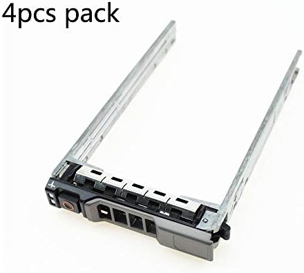 [4pcs Pack] 2.5" Hard Drive Caddy Tray for Dell PowerEdge Server - T440 T640 R330 R430 T430 R630 T630 R730 R730XD R830 R930 for G176J and 0G176J