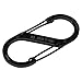Nite Ize SB3-03-01 Size-3 S-Biner Dual Carabiner, Stainless-Steel, Black