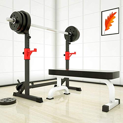 Dip-Stands-Barbell-Rack-Dumbbell-Bench-Weightlifting-Bed-Fitness-Equipment-Squat-Rack-Mens-Gantry-Fram-Bench-Press-Barbell-Set-Height-Adjustable