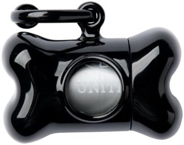 United Pets Bon Ton Nano Paints Dog Waste Dispenser, Black