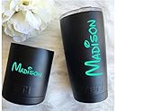 Personalized Name Vinyl Decal Sticker For Walls, Yeti Cups, Car Windows, Laptops, Tablets