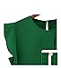 Toraway Blouses, Women Summer Tulip Sleeve Chiffon Blouse Shirt (X-Large, Green)