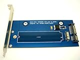 6+12 Pin to SATA Adapter Card with Bracket for