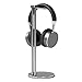 Satechi Aluminum Slim Headphone Headset Stand - Universal Fit - Compatible with Bose, Sony, Beats, JBL, Panasonic, AKG, Audio-Technica, Sennheiser, Shure and More (Space Gray)