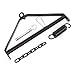 Adult Sex Swing Bondage Restraint BDSM Sex Toy with Steel Triangle Frame Love Slings for Adult Couples with Adjustable Straps (Red, 440lbs)