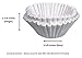 Tupkee 12-Cup Large Coffee Filters - 9.75” x 4.25” - 500 Count - Tall Walled to Prevent Ground Overflow - Compatible with Bunn 12 Cup Commercial Coffee Maker & Large Home Machines - Made in the USA