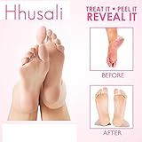 3 Pairs Foot Peel Mask,Exfoliating Calluses and Dead Skin Remover,Baby Your Feet Naturally Olives Nourishing by Hhusali