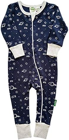 Parade Organics Signature Print '2 Way' Zipper Romper