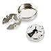 Brown & Silver Button Covers - The Cufflinks for Shirts with Buttons