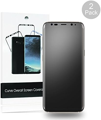 Galaxy S8 Plus Screen Protector[3D Full Cover],Heaqwe [Anti-Scratch] [Super Clear] [No Foam] Frosted PET screen protective film for Samsung Galaxy S8 Plus