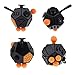 Coopei Fidget Toys Cube for Fidgeters! Stress Relief Anxiety Attention Desk Toy for Adult and Children (12 Sided- Black)