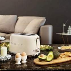 SMEG 2 Slice Toaster with 6 Presets and Defrost