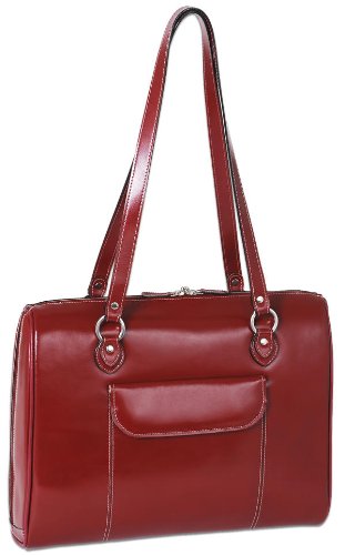 Mcklein USA Glenview, Leather Ladies Laptop Briefcase - 15.4" - 94746