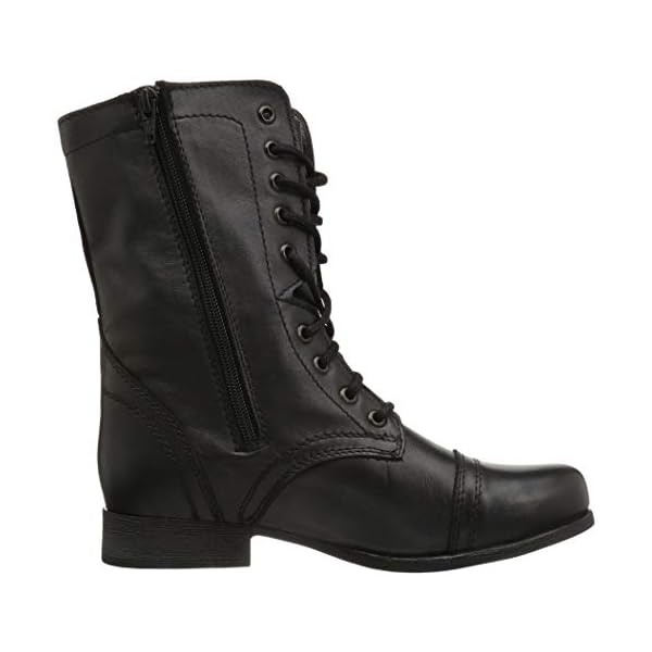 Steve Madden Women's Troopa Combat Boot Pretty Boots and Shoes