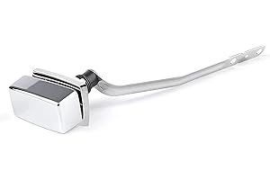 TECETOOL Toilet Handle Replacement Compatible with Kohler Toilet Handle Side Mount Toilet Tank Lever Fit for Kohler 85114-CP Trip Lever Kit, Polished Chrome, 1 Pack