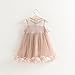 GONKOMA Toddler Baby Girls Princess Dress Sleeveless Tulle Summer Vest Dresses (2-Years, Khaki)