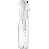 Alpree Hair Spray Bottle Continuous Water Mister Spray Empty Ultra Fine for Hair Styling, Pets, Plants, Cleaning, Misting & S