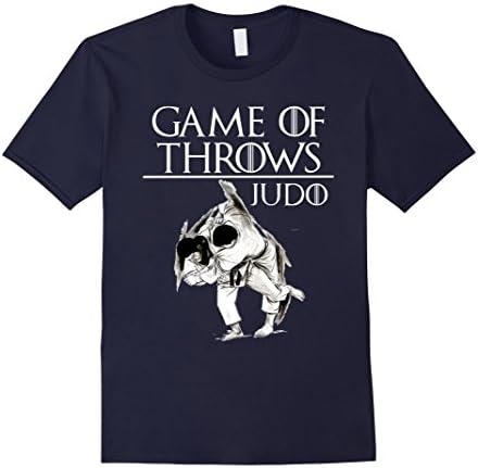 Mens Game of Throws Judo T-Shirt Tee BJJ Medium Navy