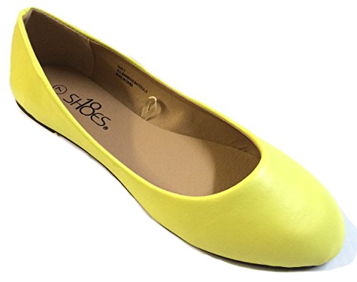 yellow ballet shoes