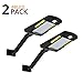 KUFUNG Solar Lights Outdoor, 48 Led Lamp Waterproof Solar Flood Light, Security Motion Sensor Luces Solares for Deck, Fence, Patio, Front Door, Gutter, Yard, Shed, Path(2 Pack)
