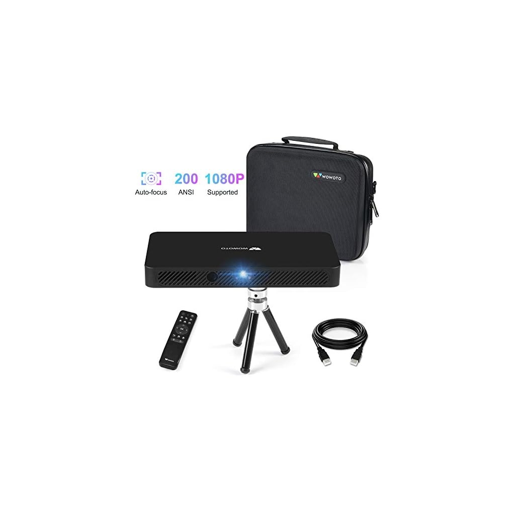 WOWOTO A8 Pro Smart Wi-Fi Projector