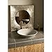 Kohler Bathroom Faucet by, Bathroom Sink Faucet, Purist Collection, 2-Handle Widespread Faucet with Metal Drain, Vibrant Moderne Brushed Gold, K-14406-4-BGD
