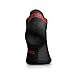 Rockay Accelerate Anti-Blister Running Socks for Men and Women (Black/Red, Large)