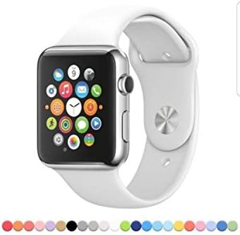 Vonli Apple Watch Soft Silicone Replacement Watch Band for Apple Watch Series 3, Series 2, Series 1, Sports &amp; Edition for 42mm and 38mm sizes, Vonli Watch Strap