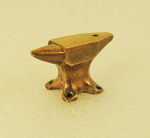 Anvil Figurine Decorative Incus Statue Bronze Miniature Figure