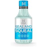 Lithium Seal and Squeal Car Paint Restorer, Polish and Sealant for Incredible Shine - Curable Amino Functional Polymers Fused with Si02 Ceramic Nano Technology - Lasts for up to 12 Months (16 oz)