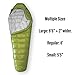 Summit Down Sleeping Bag 0 Degree (0°F) 800+ Fill Power Water Resistent Under 2lbs Ultralight Backpacking Mummy Sleeping Bag for Hiking Hunting Survival & Camping by Outdoor Vitals