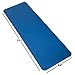 Sleeping Pad, Lightweight Non Slip Foam Mat with Carry Strap by Wakeman Outdoors (Thick Mattress for Camping, Hiking, Yoga and Backpacking)(Dark Blue)thumb 3