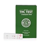 Med Tech Approved, Home Marijuana THC Urine Drug Test Kit (5 Tests) - 50ng/mL Cutoff with High Sensitivity & 99.9% Accuracy – Get Lab-Quality Results Within 5 Minutes