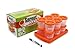 Sprout Cups Baby Food Storage 2oz Containers w Lock-in-Place Storage Tray & Lids (12pk) -The Stackable, Datable, Dry-Erasable, Leakproof BPA-Free Jars, Freezer, Microwave & Dishwasher Safe, Gift