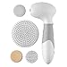 Purest Naturals Advanced Electric Facial & Body Brush Exfoliator System - The Best Cleansing Brush for Your Face - Deep Pore Cleanser & Minimizer - Treats Dark Spots, Blackheads, Acne