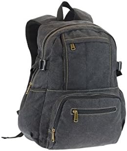 Black Backpack For Women Black Bookbag Book Bag Casual Daypack Backpacks Canvas Backpack Small Gym Backpack All Black Backpack Backpack Lightweight Basic Backpack Black Backpack (bk)