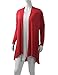 AMORE ALLFY Women's Extra Long Cardigan Coral XX-Large