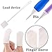 GeMoor Embroidery Punch Needle with 3 Size Needles, Embroidery Pen Craft Tool for Embroidery and DIY Sewing with Threaders, Embroidery Stitching Punch Needle Great for Handicraft Lover