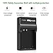 OAproda BLN-1 Replacement Ultra Slim Micro USB Battery Charger for Olympus BLN1 Battery, OM-D E-M1, OM-D E-M5, OM-D E-M5 Mark II, Pen E-P5 Digital Cameras, Replace for BCN-1 Charger