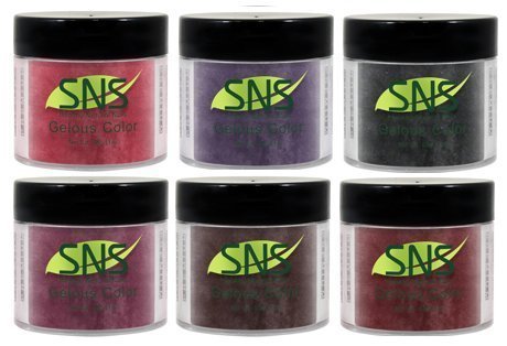 SNS Nail dipping powder Gelous color - 6 colors Cleopatra Collection