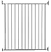 Storkcraft Easy Walk-Thru Tall Metal Safety Gate (White, Black, Gray) – 33.75 Inches Tall, Easy to Install, Pet-Friendly, Durable Metal Hardware, Ideal for Taller Children and Larger Pets
